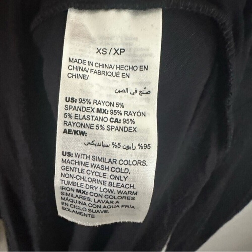 Soma Soft Jersey Side Slit Tunic Cranberry Size XS - Picture 6 of 6